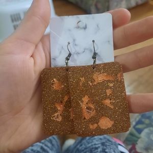 Resin earrings